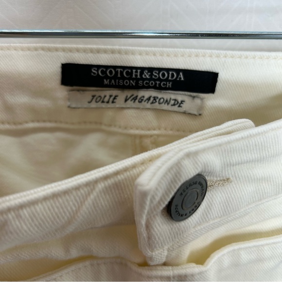 Scotch & Soda Jolie Vagabonde off white skinny sailor jeans - Picture 6 of 9